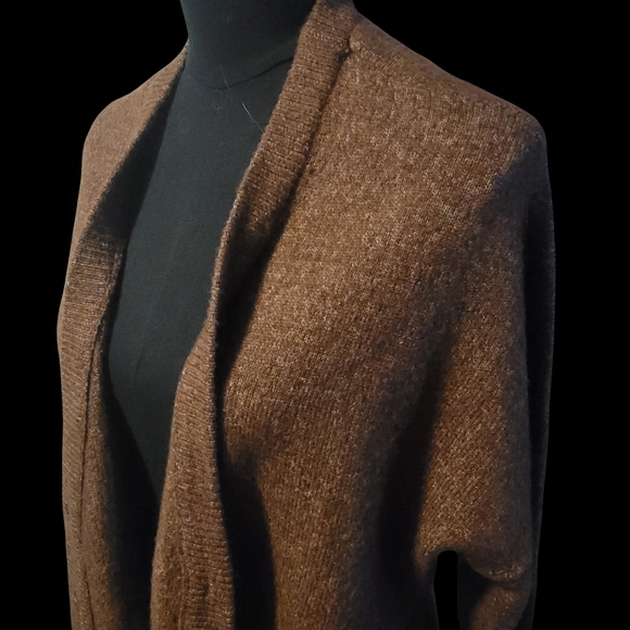 Torrid Rich Brown Button-Front Boyfriend  Cardigan Sz 2 (2X) - Picture 2 of 10